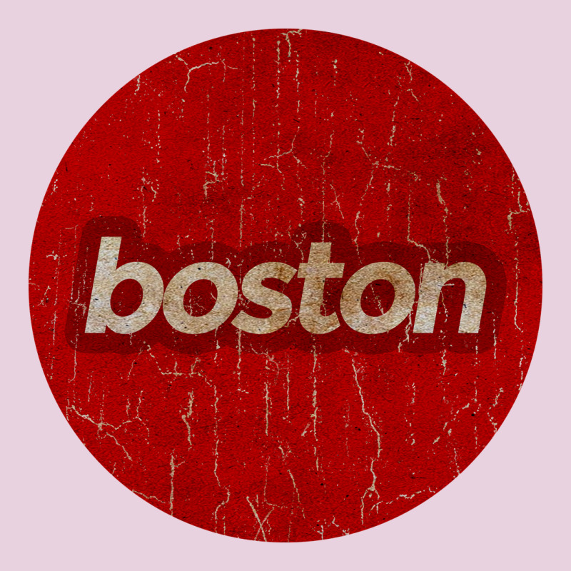 Boston   Simple Red Circle Vintage Classic Tee by FloraArt | Teevron