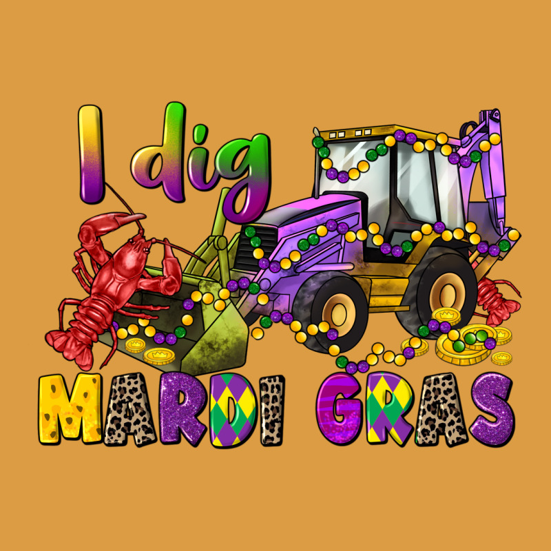 I Dig Mardi Gras Urban Heavy Tee by CowGirlArtShop | Teevron