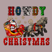 Howdy Christmas With Santa Riding His Sleighs Vintage Hoodie | Teevron