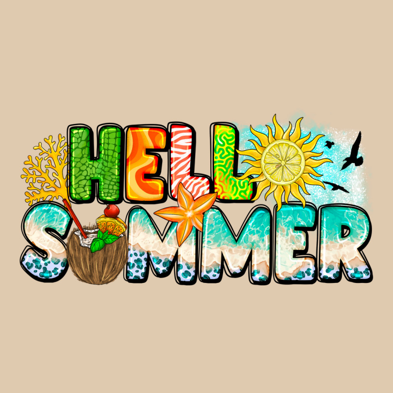 Hello Summer Heavyweight Sweatshirt by CowhideDigitalArt | Teevron