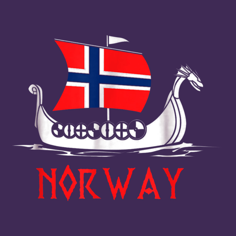 Boat Norwegian Flag Norway Viking Ship Norway Premium Hoodie by FloraArt | Teevron