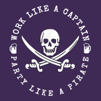 Work Like A Captain Party Like A Pirate Premium Hoodie | Teevron