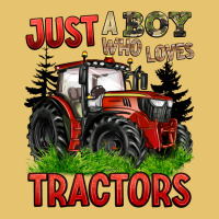 Just A Boy Who Loves Tractors Red Tractor Premium Sweatshirt | Teevron