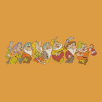 Snow White And The Seven Dwarfs Marching In Line Urban Heavy Tee | Teevron