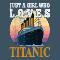 Ship Just A Girl Who Loves Titanic Boat Titanic Girls Woman T Shirt Urban Heavy Tee | Teevron