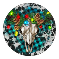 Bull Skull Christmas Premium Tee | Teevron