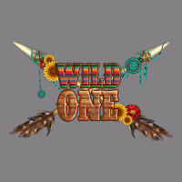 Wild One With Gemstone And Sunflower Heavyweight Hoodie | Teevron