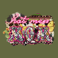 Hot Mess Mom Mother's Day Long Sleeve Tee | Teevron