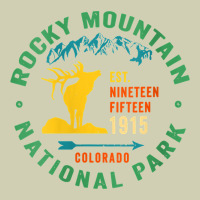 Womens Rocky Mountain National Park Hiking Travel Souvenir Novelty V N Heavy Core Tee | Teevron