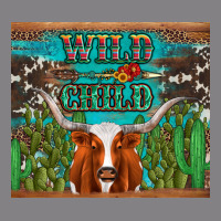Whild Child Longhorn  Cactus Cowhide Heavyweight Hoodie | Teevron
