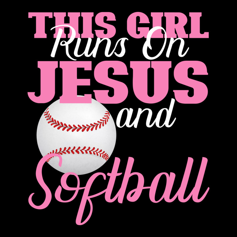 This Girl Jesus And Softball Ladies Tee by Bettercallsaul | Teevron