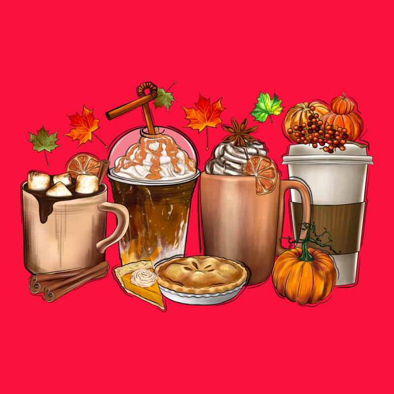 Pumpkin Spice Coffee Cups Classic Tee by texasbilliewilder | Teevron