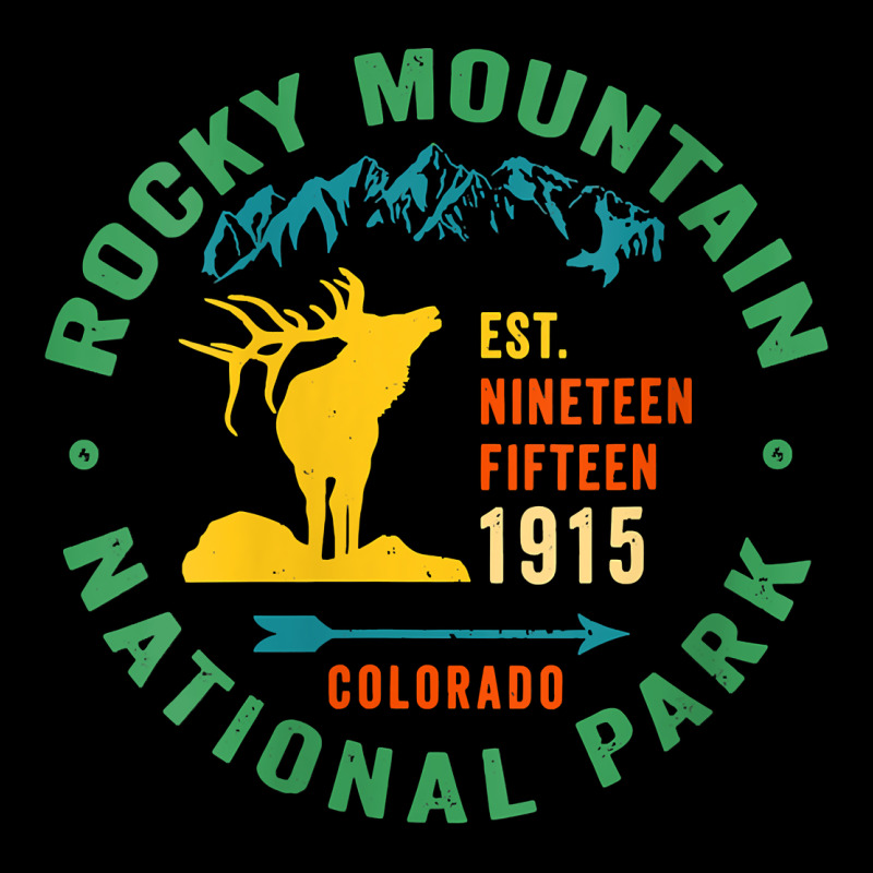 Womens Rocky Mountain National Park Hiking Travel Souvenir Novelty V N Premium Tee by trangStudio | Teevron