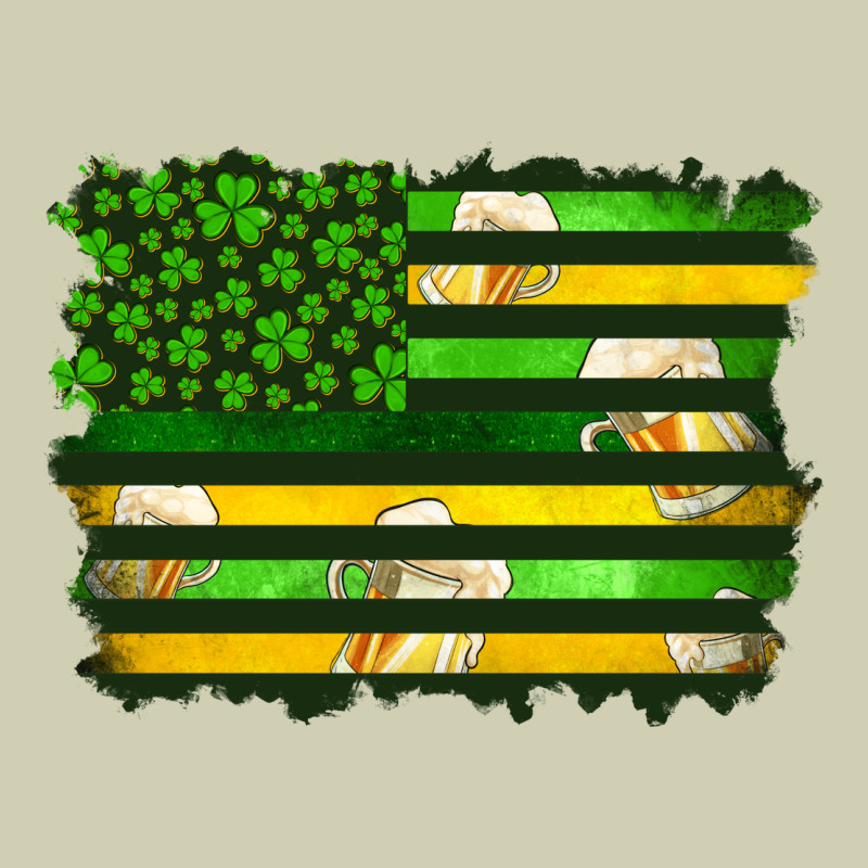 St Patrick's Day American Flag Heavy Core Tee by Artiststas | Teevron