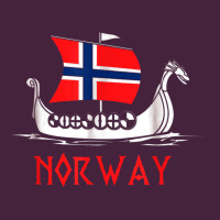 Boat Norwegian Flag Norway Viking Ship Norway Long Sleeve Tee | Teevron