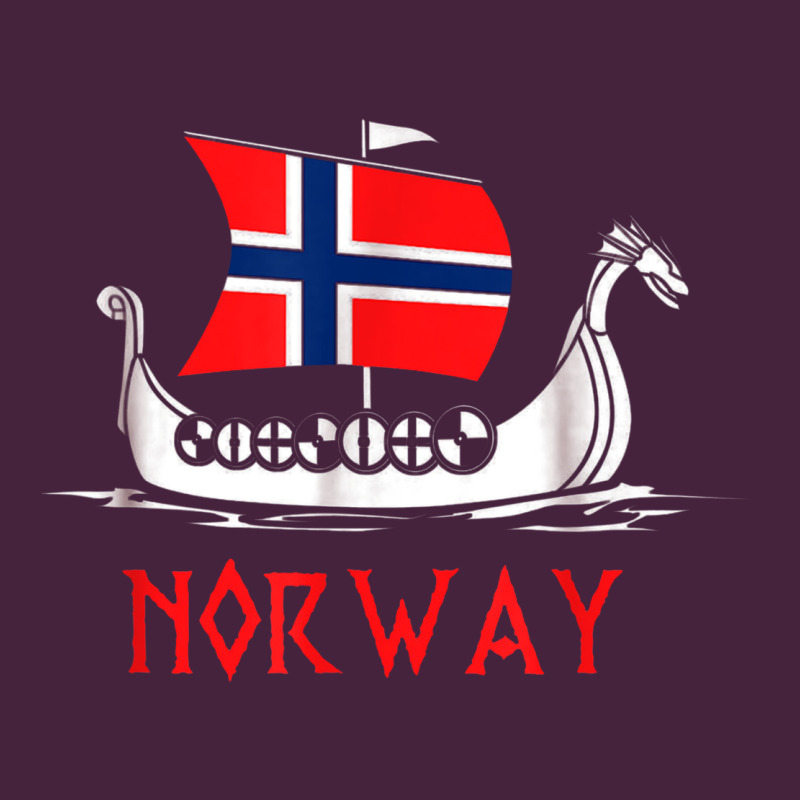 Boat Norwegian Flag Norway Viking Ship Norway Long Sleeve Tee by FloraArt | Teevron