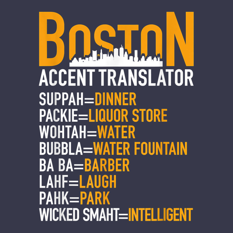 Wicked Smaht Boston Accent Translator Bostonians Gifts Shirt Long Sleeve Tee by FloraArt | Teevron