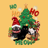 Ho Ho Ho Meow Vintage Hoodie | Teevron