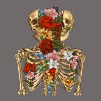 Flower Skeleton Urban Heavy Tee | Teevron