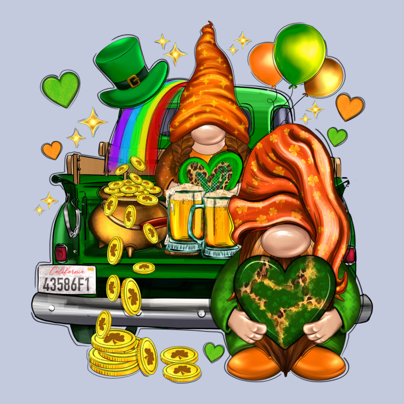 St. Patrick's Day Gnomies With Heart Long Sleeve Tee by HowdyJamesFarm | Teevron