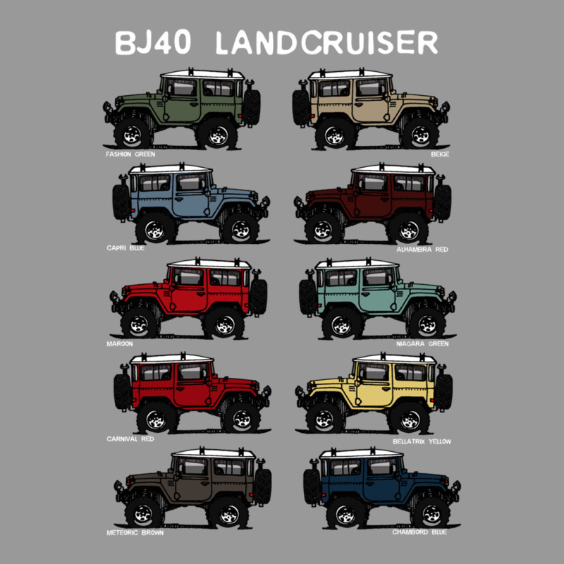 Bj4 Fj40 Landcruiser All Colors T-shirt Birthday Gift Vintage Hoodie by trangStudio | Teevron