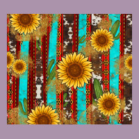 Western Sunflower Cactus Serape And Cowhide Heavyweight Hoodie | Teevron
