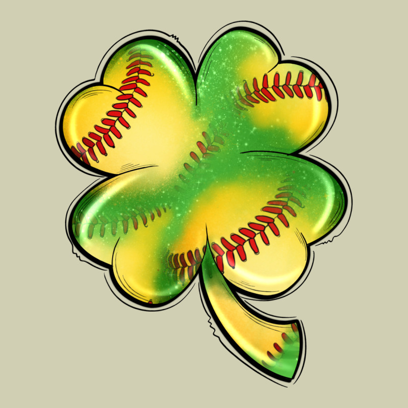 St. Patrick's Day Clover Softball Heavy Core Tee by Artiststas | Teevron