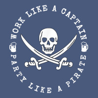 Work Like A Captain Party Like A Pirate Vintage Hoodie | Teevron