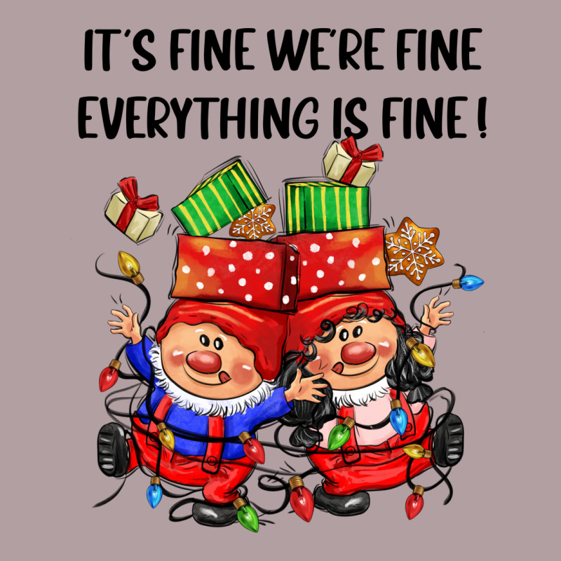 Its Fine Were Fine Everything Is Fine Vintage Hoodie by CowGirlArtShop | Teevron