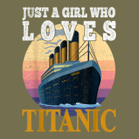 Ship Just A Girl Who Loves Titanic Boat Titanic Girls Woman T Shirt Vintage Hoodie | Teevron