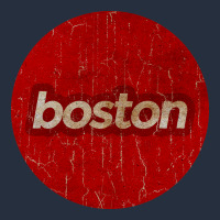 Boston   Simple Red Circle Vintage Zipper Hoodie | Teevron