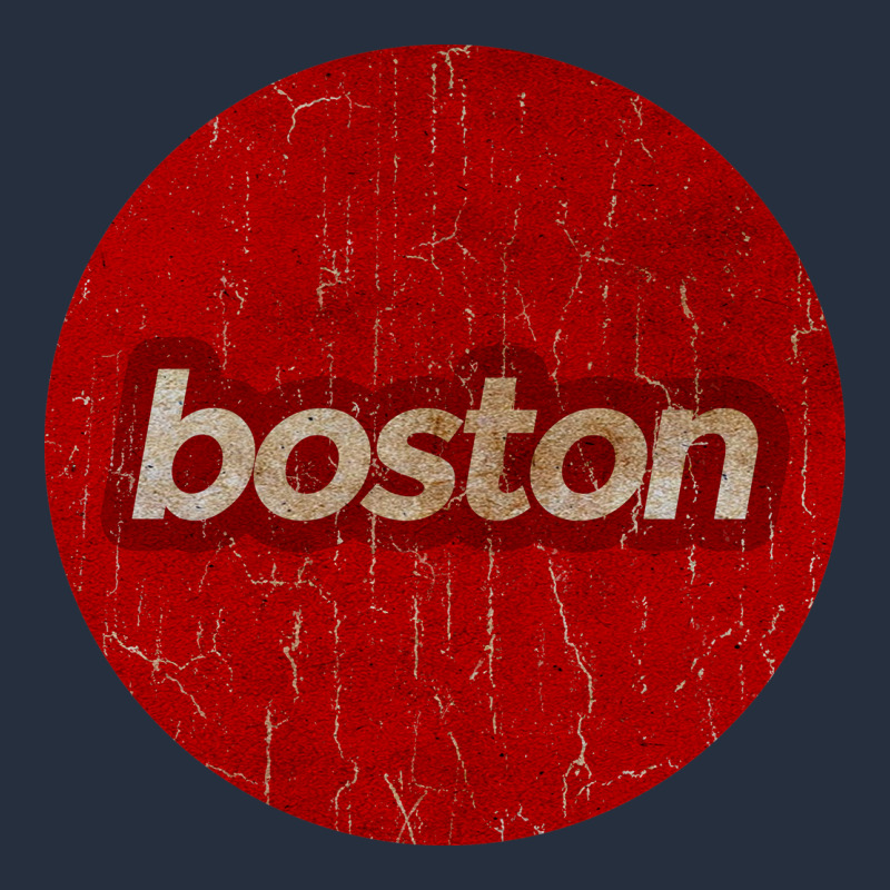 Boston   Simple Red Circle Vintage Zipper Hoodie by FloraArt | Teevron
