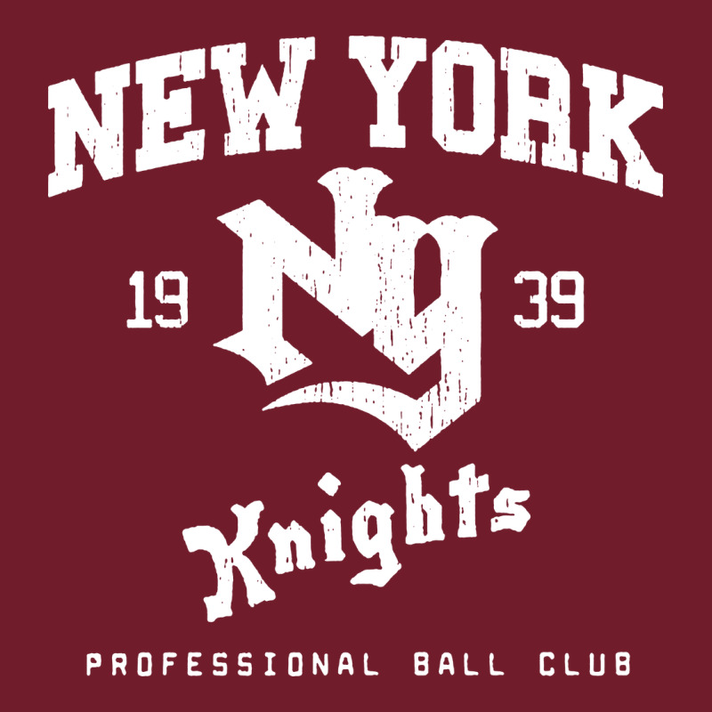 The Natural Ny New York Knights Baseball Zipper Hoodie by FloraArt | Teevron
