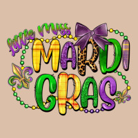Little Miss Mardi Gras Urban Heavy Tee | Teevron