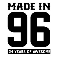 Made In 96 24 Years Of Awesome | Teevron