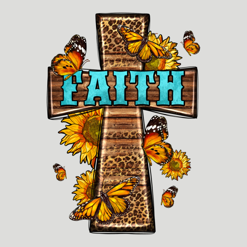 Western Faith Cross Butterfly Zipper Hoodie by LillyAllenDesigns | Teevron