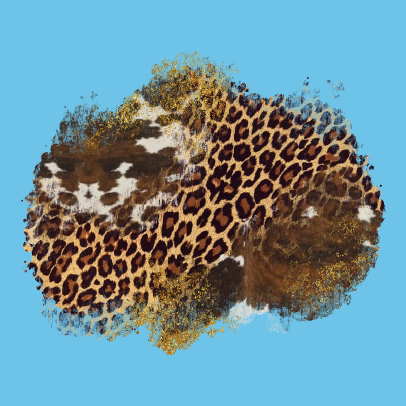 Leopard Cowhide Glitter Patches Premium Sweatshirt by Artiststas | Teevron