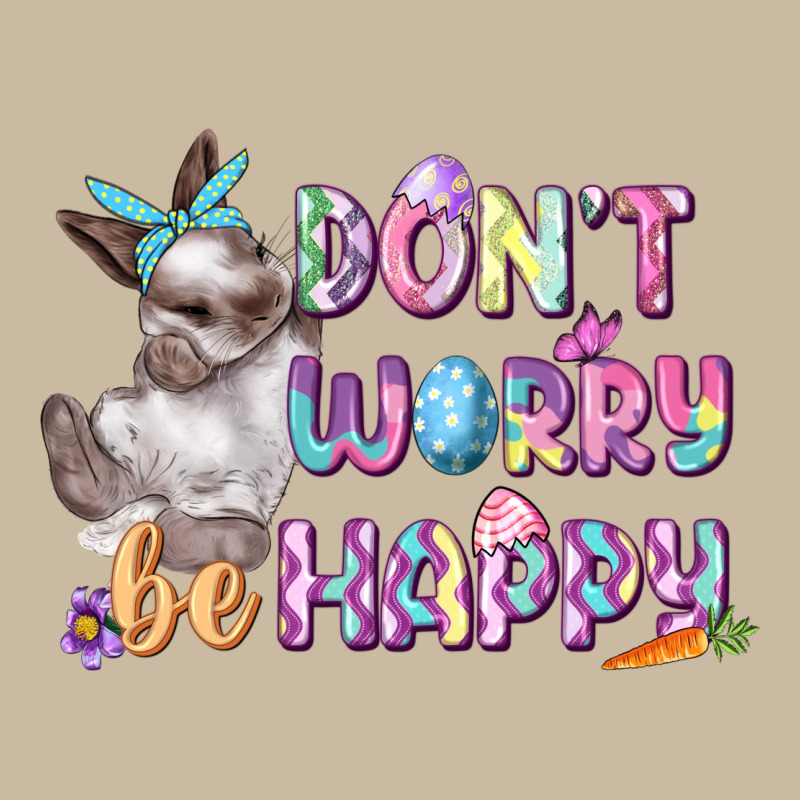 Don't Worry Be Happy Easter Long Sleeve Tee by CowGirlArtShop | Teevron