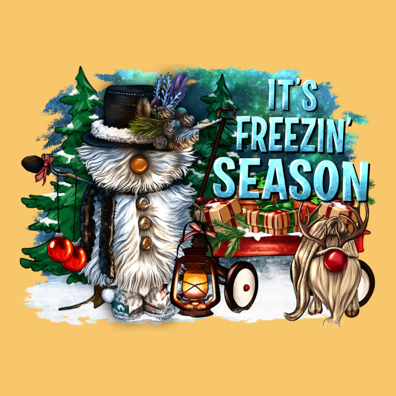 Its Freezin Season Vintage Hoodie by CowGirlArtShop | Teevron