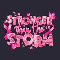 Stronger Than The Storm Breast Cancer Vintage Tee | Teevron