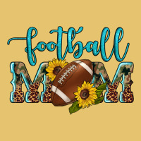 Western Leopard Camouflage Sunflowers  Glitter Mom Football Premium Sweatshirt | Teevron