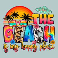 The Beach Is My Happy Place Heavy Core Tee | Teevron