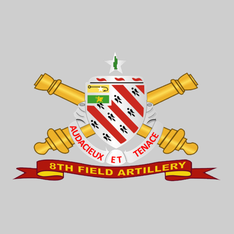8th Field Artillery W Br   Ribbon 8th Field Artillery W Br Ribbon Premium Sweatshirt by ArtMosaic | Teevron