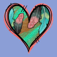Feather Heart Long Sleeve Tee | Teevron