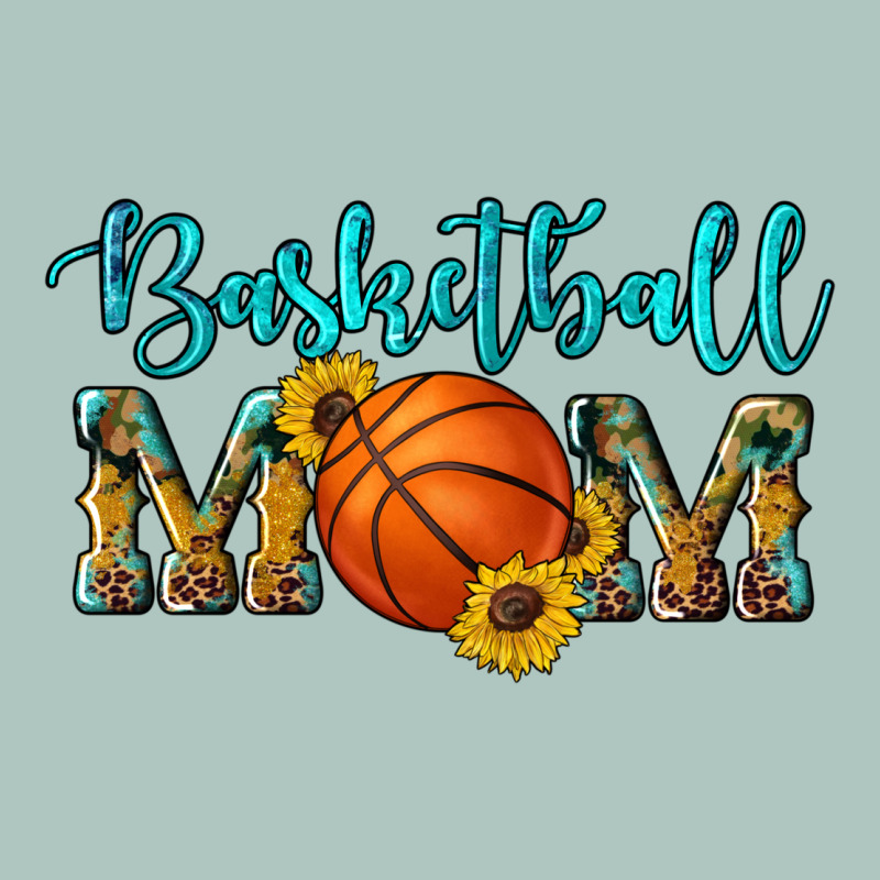 Western Leopard Camouflage Sunflowers Glitter Mom Basketball Premium Sweatshirt by Artiststas | Teevron