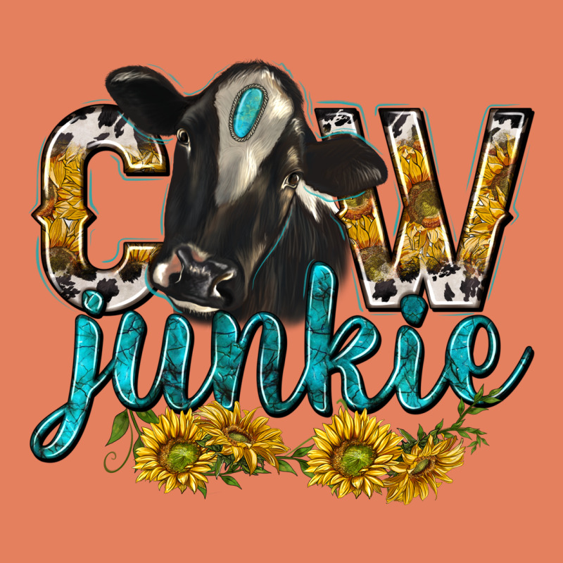 Cow Junkie With Cow Classic Tee by texasbilliewilder | Teevron