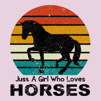 Just A Girl Who Loves Horses Ladies Tee | Teevron