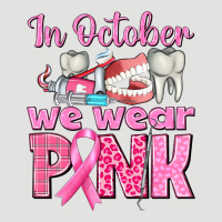 In October We Wear Pink Breast Cancer Awareness Classic Tee | Teevron