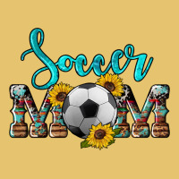 Western Leopard Cowhide Sunflowers  Glitter Mom Soccer Premium Sweatshirt | Teevron