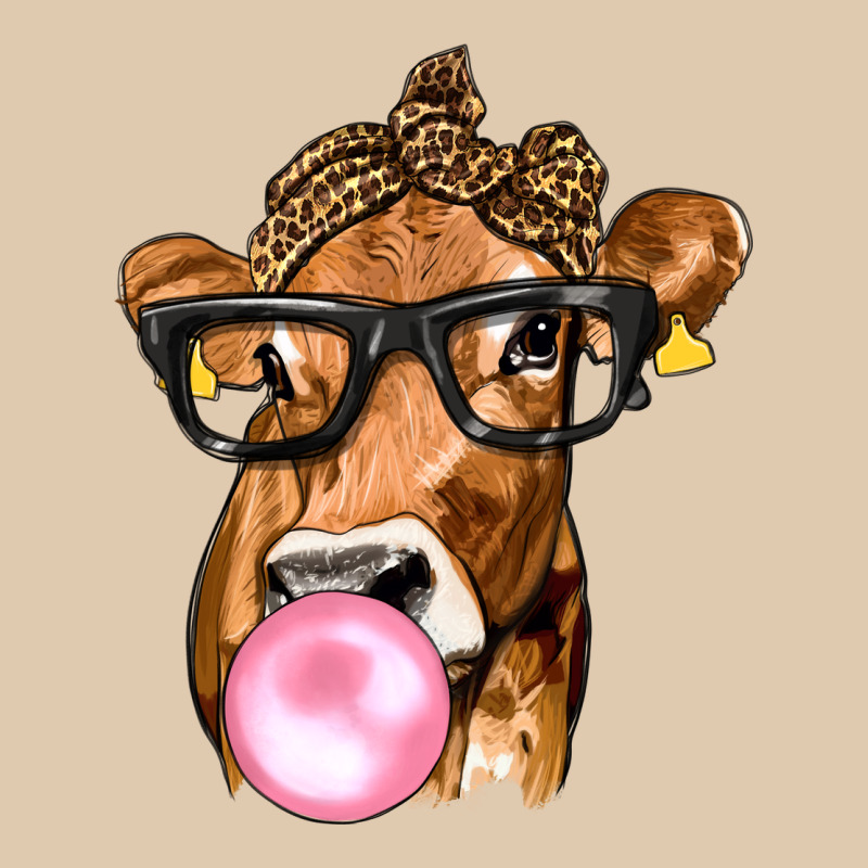 Cow Lick With Leopard Bandana Classic Tee by texasbilliewilder | Teevron